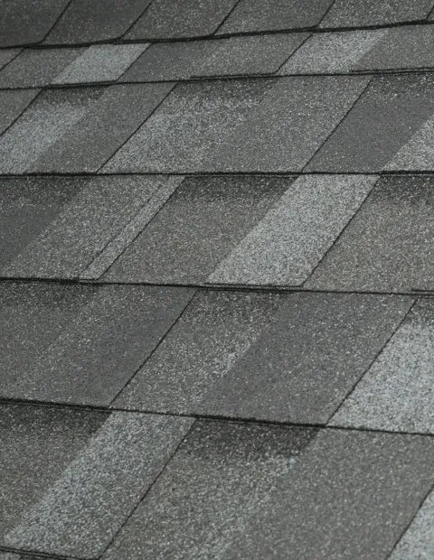 Atlas Pinnacle Pristine roofing shingle in Coastal Granite