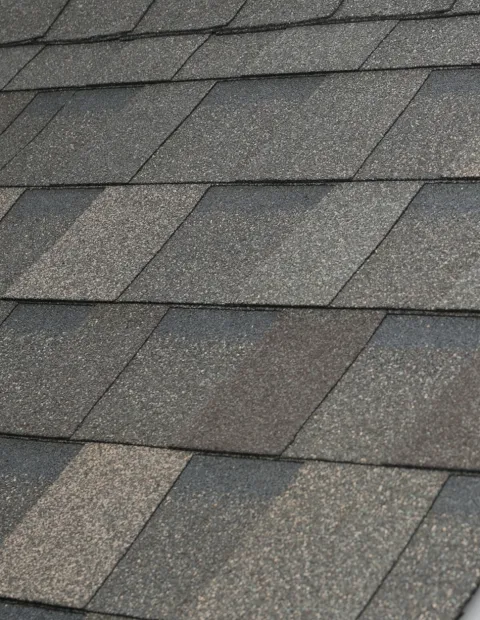 Atlas Pinnacle Pristine roofing shingle in Weathered Wood