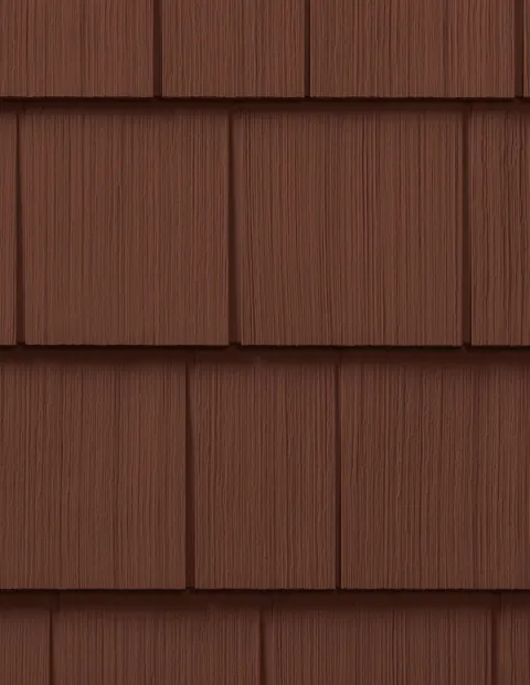 CertainTeed Cedar Impressions Perfection shingle siding in Brownstone