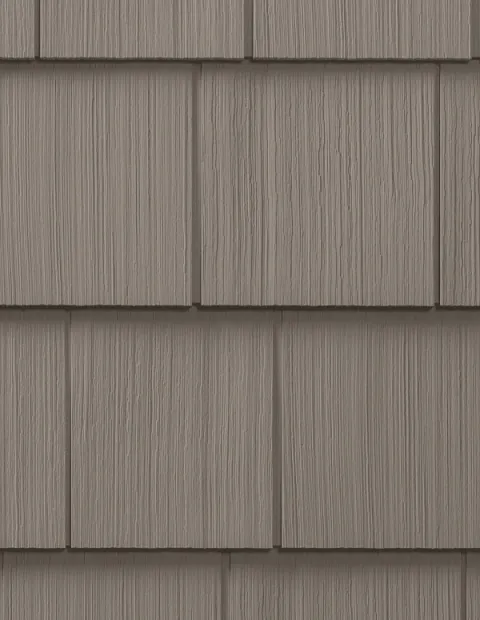 CertainTeed Cedar Impressions Perfection shingle siding in Castle Stone