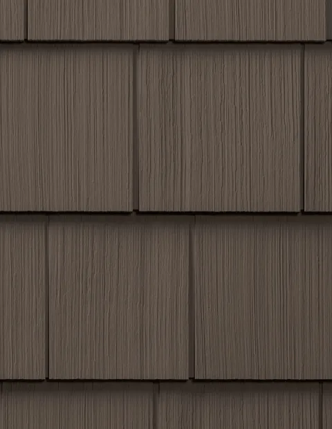 CertainTeed Cedar Impressions Perfection shingle siding in Espresso