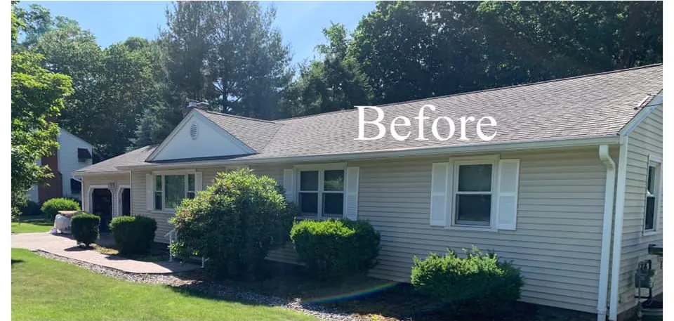 Before — Roofing & Siding project in Southbury, CT by Martin's Aluminum