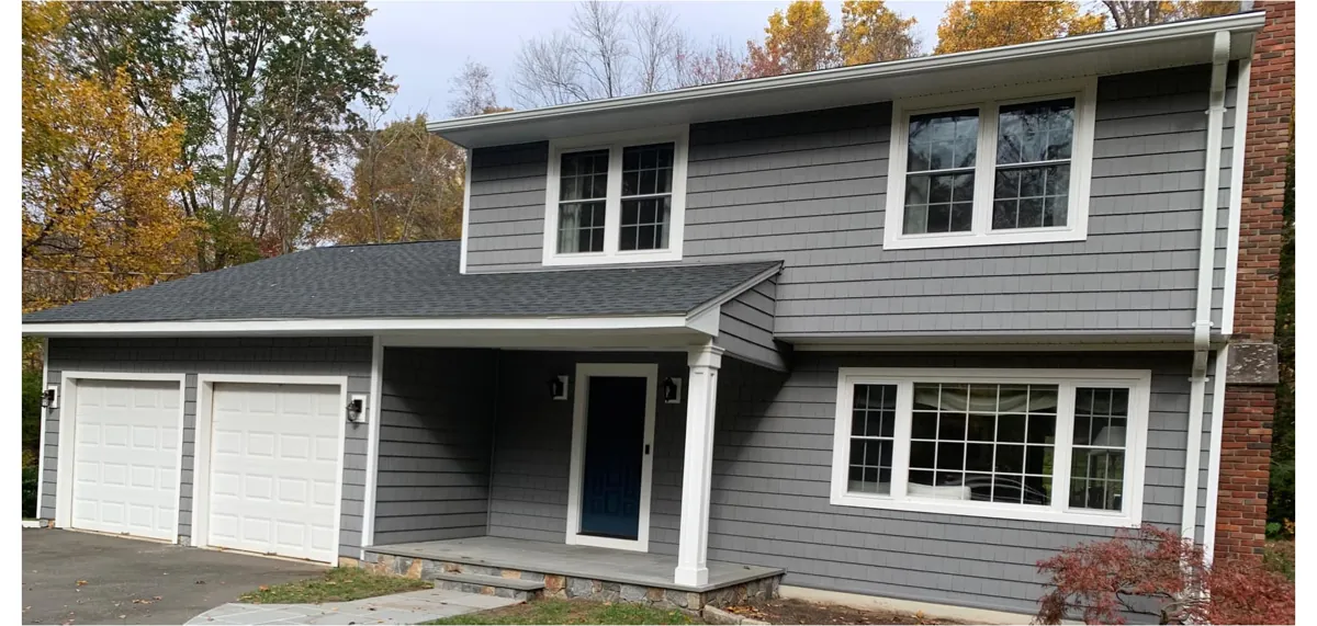 After — Roofing & Siding project in Woodbury, CT by Martin's Aluminum