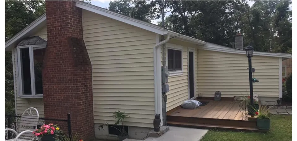 After — Vinyl Siding project in Woodbury, CT by Martin's Aluminum