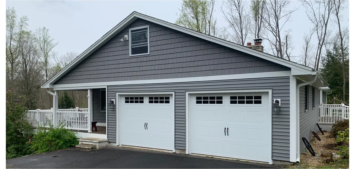 After — Vinyl Siding project in Southbury, CT by Martin's Aluminum