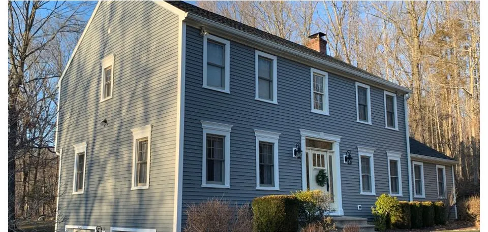 After — Vinyl Siding project in Southbury, CT by Martin's Aluminum