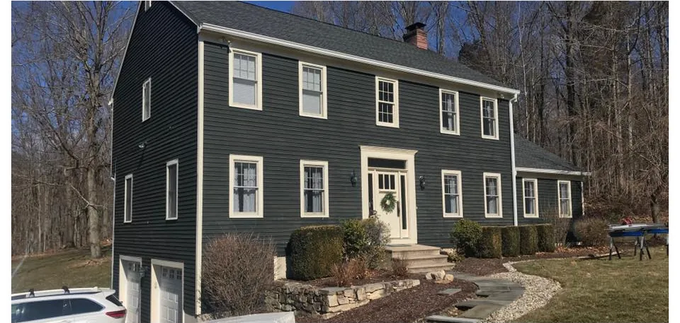 Before — Vinyl Siding project in Southbury, CT by Martin's Aluminum