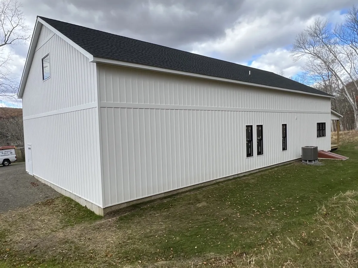 Board & Batten Siding project in Southbury, CT by Martin's Aluminum