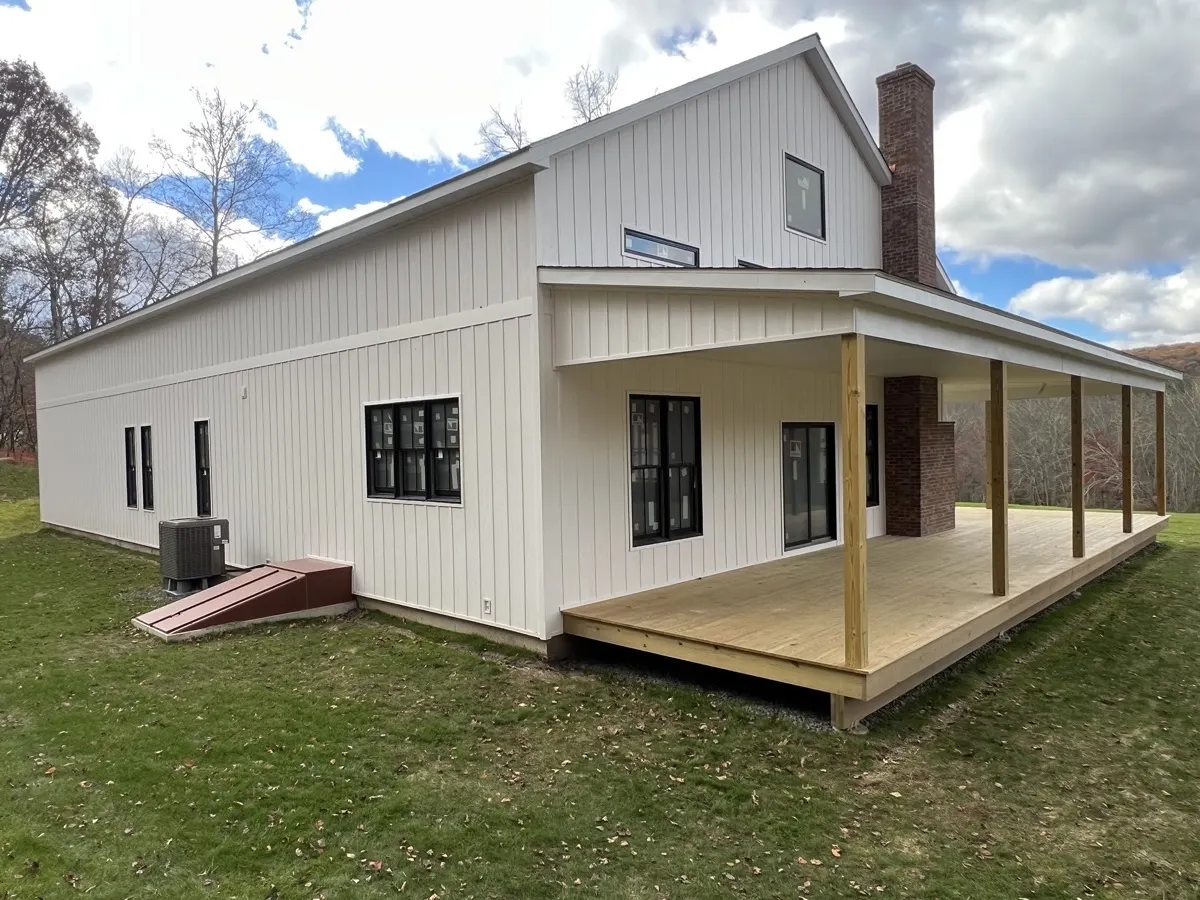 Board & Batten Siding project in Southbury, CT by Martin's Aluminum