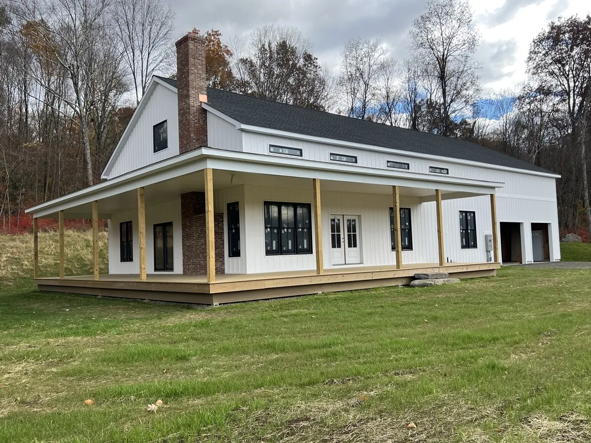 Board & Batten Siding project in Southbury, CT by Martin's Aluminum