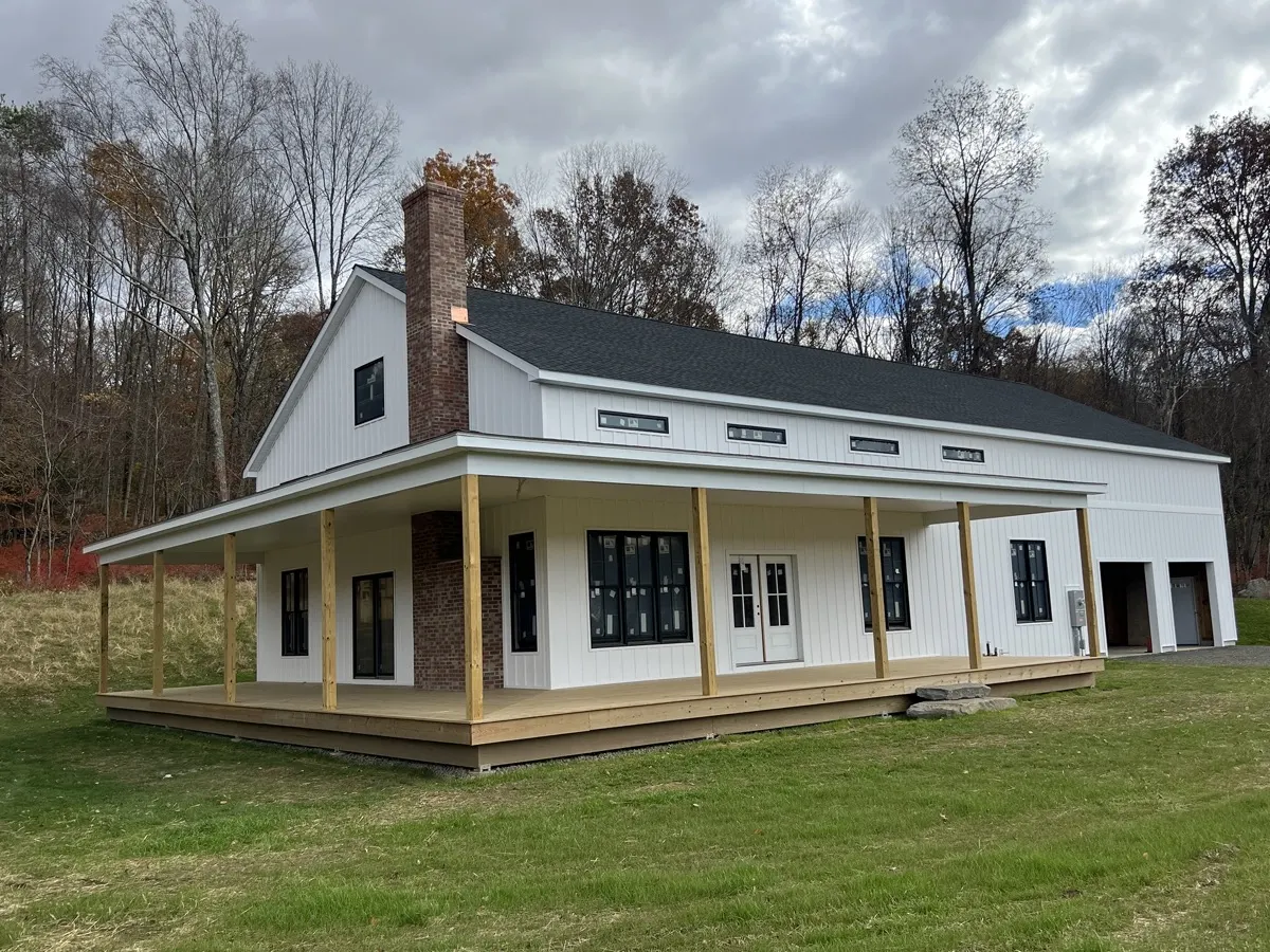 Board & Batten Siding project in Southbury, CT by Martin's Aluminum