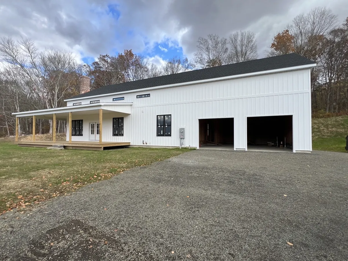 Board & Batten Siding project in Southbury, CT by Martin's Aluminum