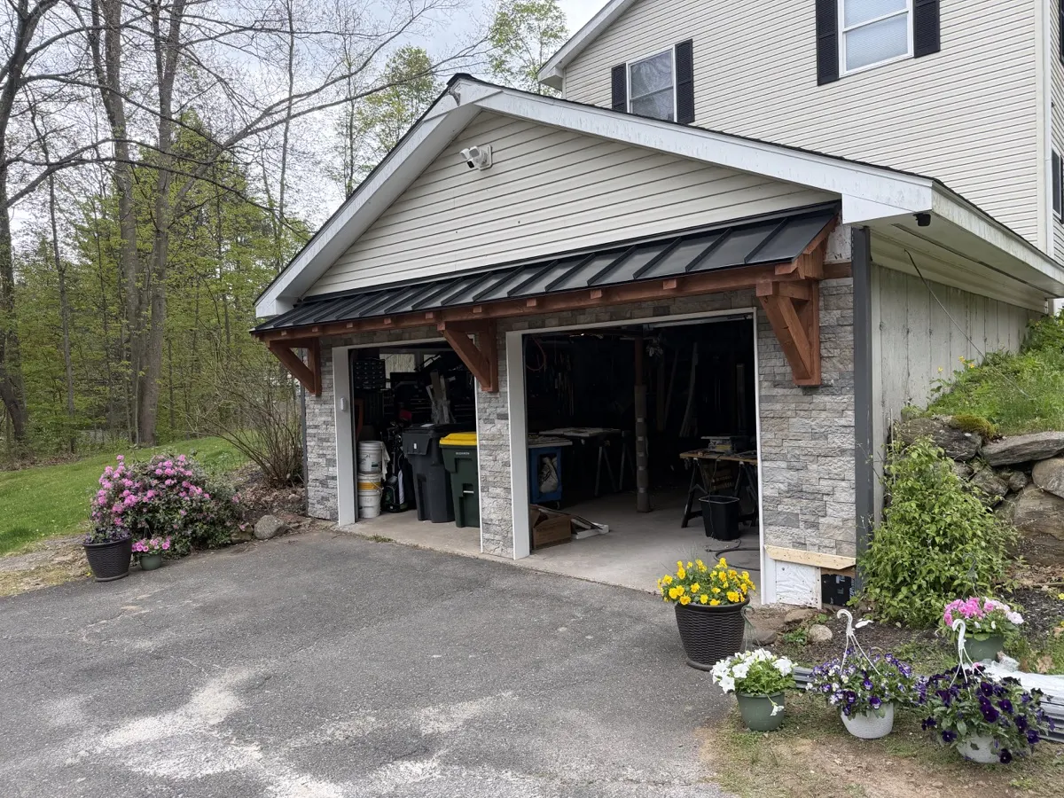Standing Seam Metal Roof project in Southbury, CT by Martin's Aluminum