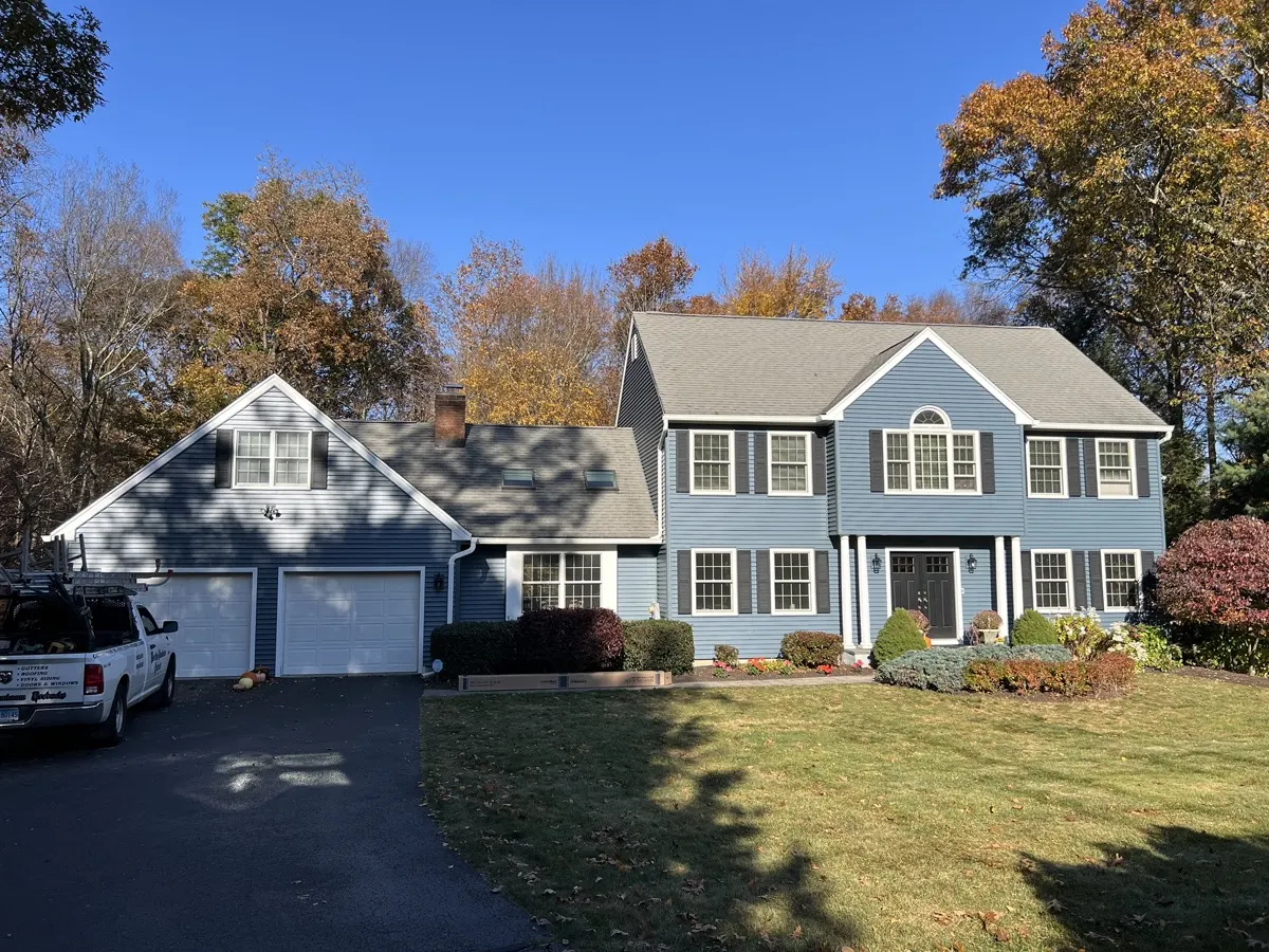 Roof Replacement project in Southbury, CT by Martin's Aluminum