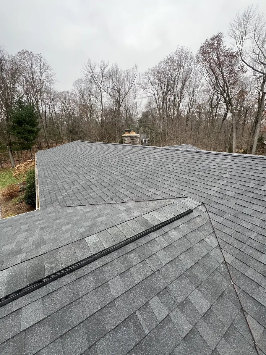 New Shingle Roof project in Southbury, CT by Martin's Aluminum